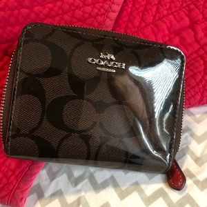 Coach Small Zip Around Wallet